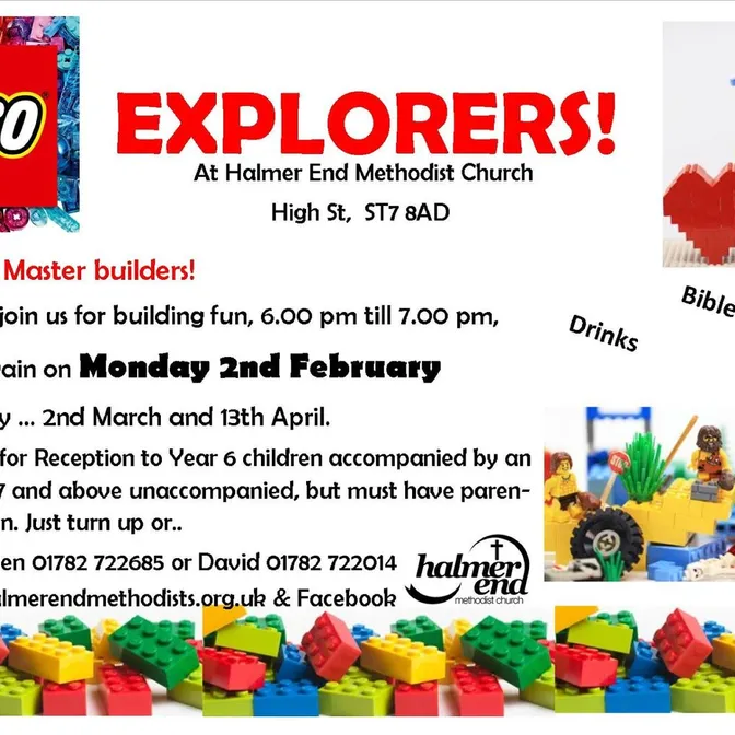 Lego Poster Halmer End Feb 26