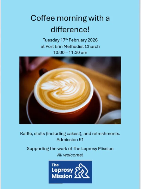 Leprosy Mission Coffee Morning Pe