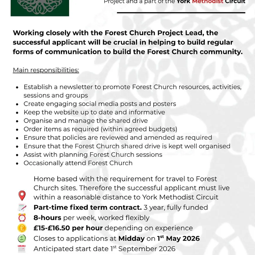 Ynemd-Ja1-Ymc-Forest Church Project Support
