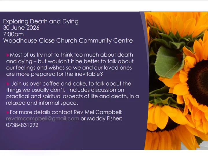 Exploring Death and Dying 30.06.2026