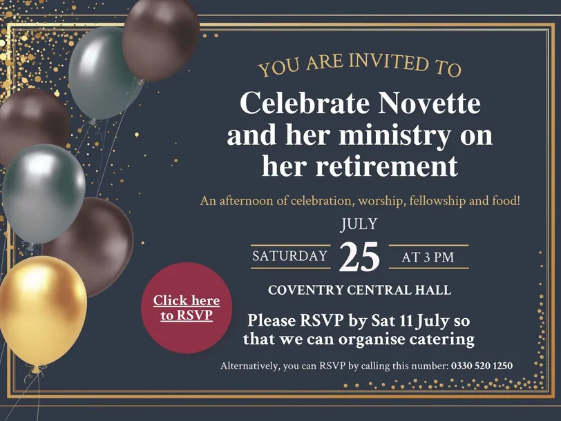 Revd Novette Headley &ndash; Celebration of Ministry & R