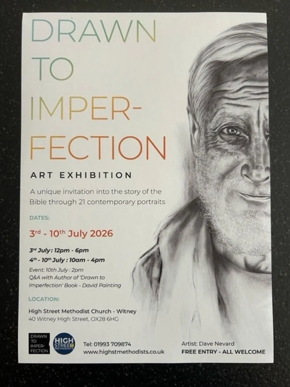 Imperfection Art Exhibition Poster