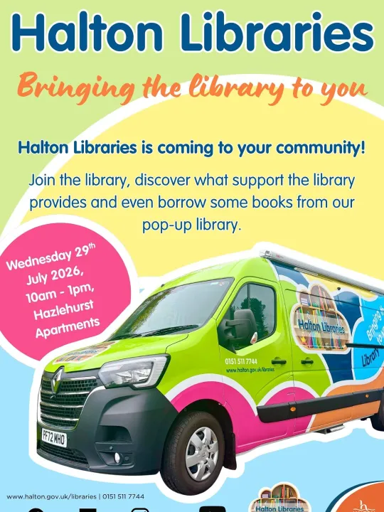 Pop-Up Library Poster