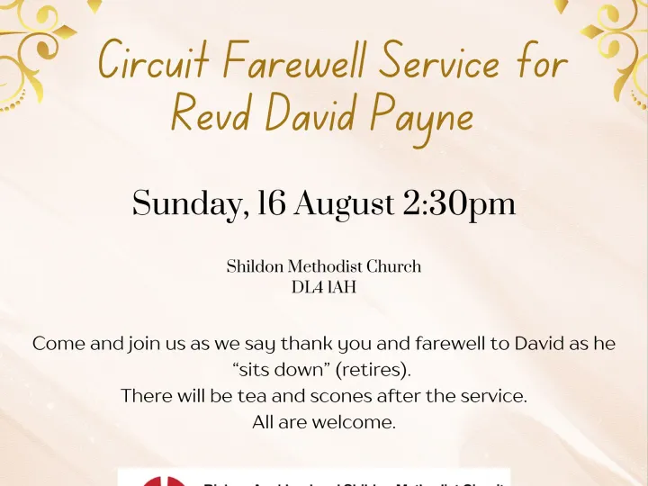 Circuit Farewell Service David Payne 16.08.2026