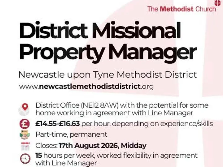 District Missional Property Manager Advert