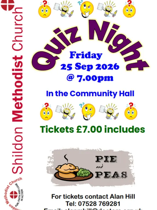 Shildon Quiz 25.09.2026