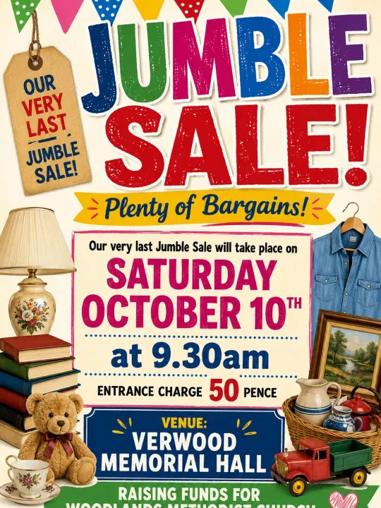 Jumble Sale Poster