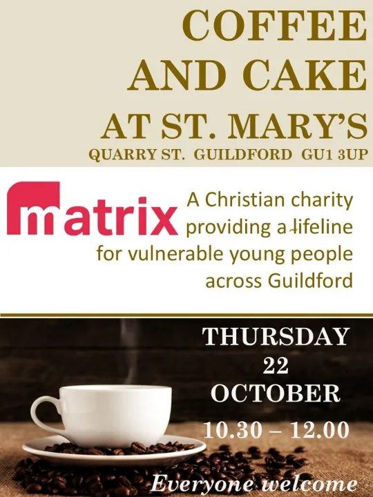 Coffee and Cake Oct 2026