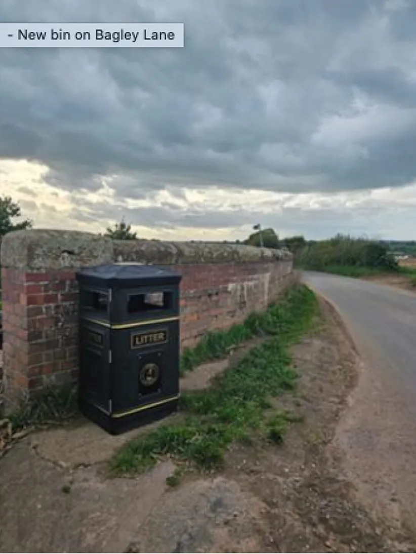 Bagley Lane Bin