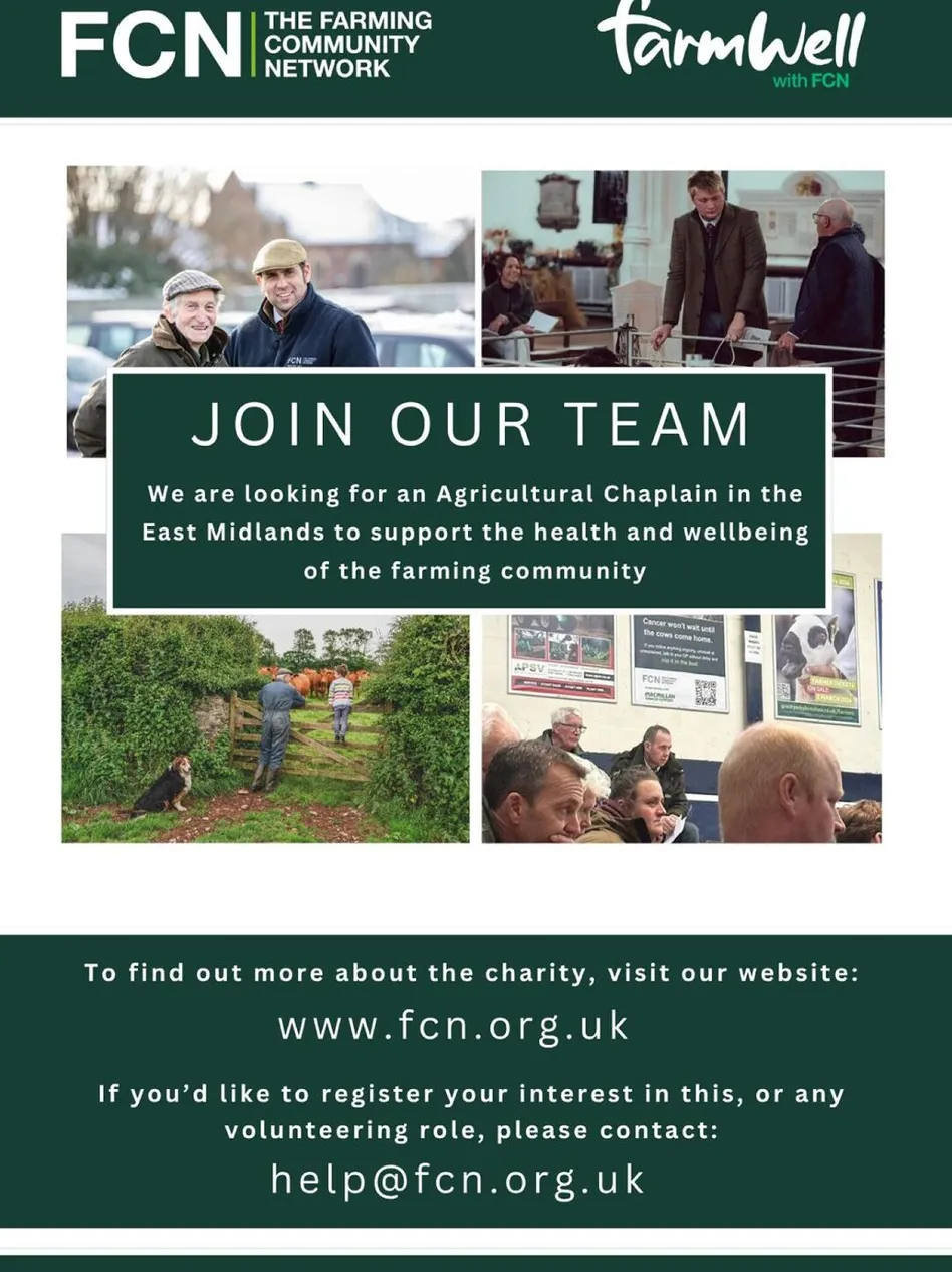 Job Adverts Chaplaincy in East Midlends Oct 26
