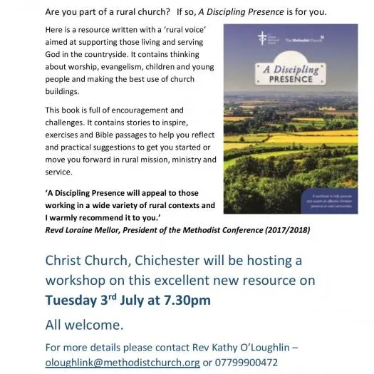 Presence Workshop Flier Chichester