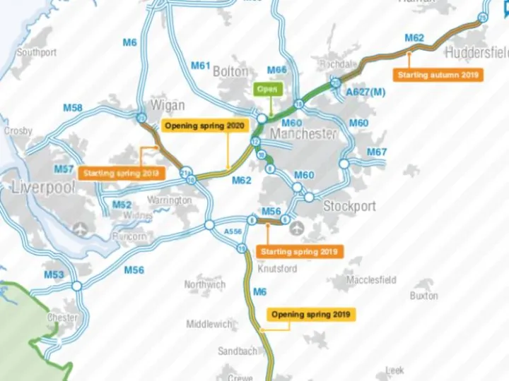 Smart Motorway Map