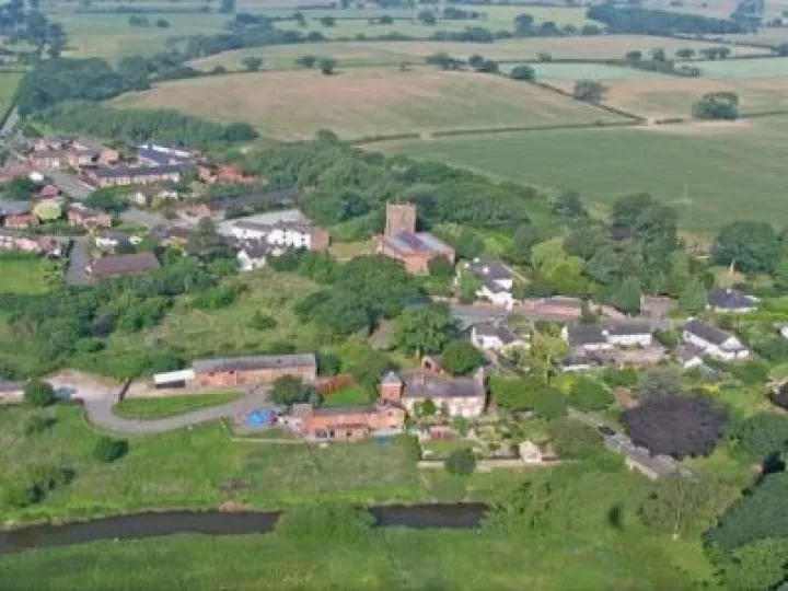 Aerial view of CM
