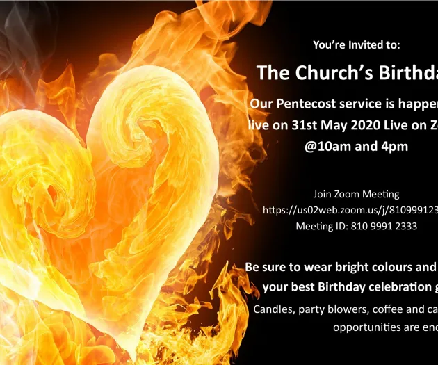 Pentecost Invite