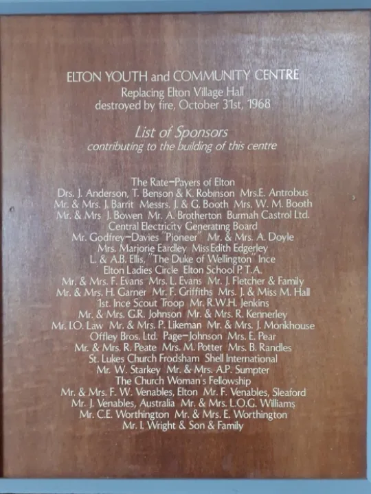 memorial plaque