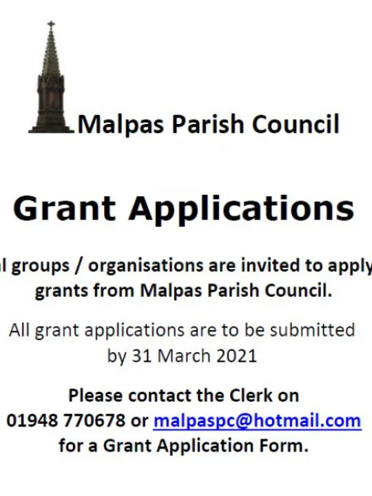 Grant Application 2021