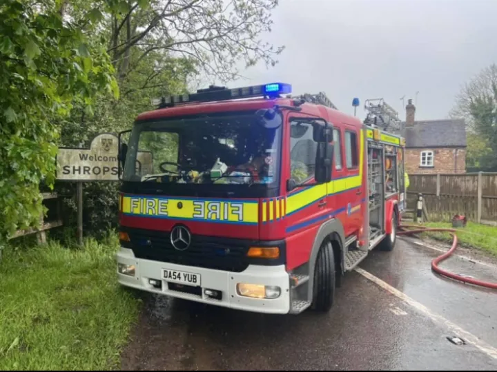 Woore House Flood