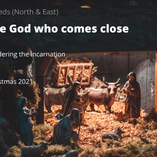 Copy of The God who comes close (Facebook Post)