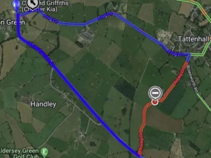 Rocky Lane Closure