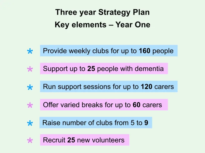 First Year Plan