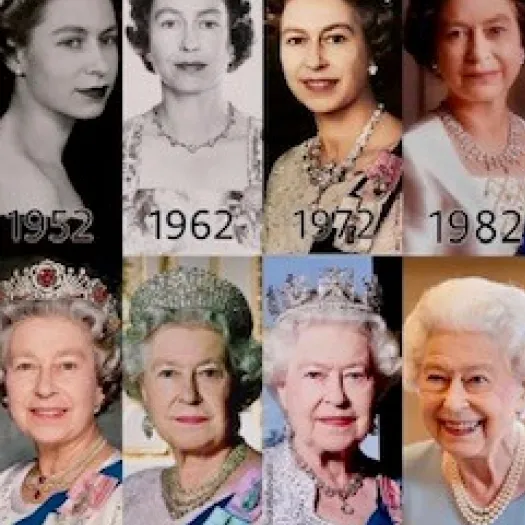 Queen through the ages