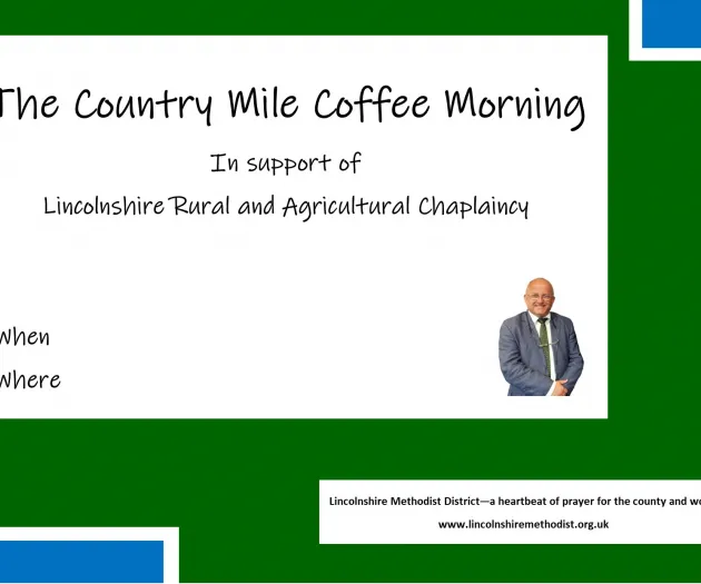 Coffee morning flyer