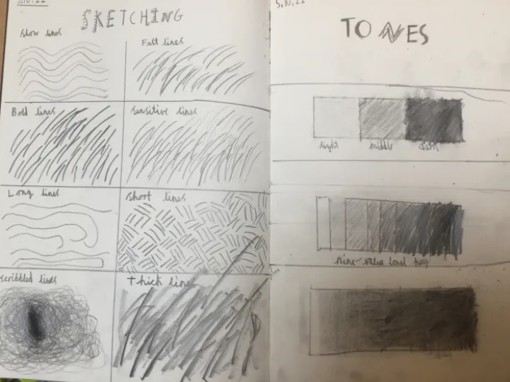Year 6 artwork