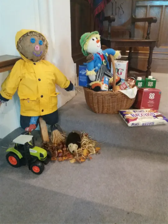 Epworth garden scarecrow