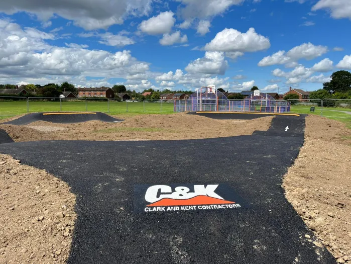 Kynaston Road Pump Track Shrewsbury 00