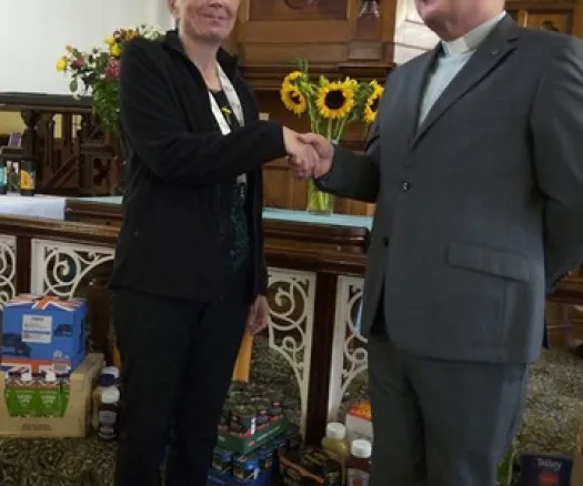Anna Chaplain and Minister