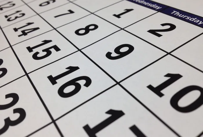 Calendar, date, time