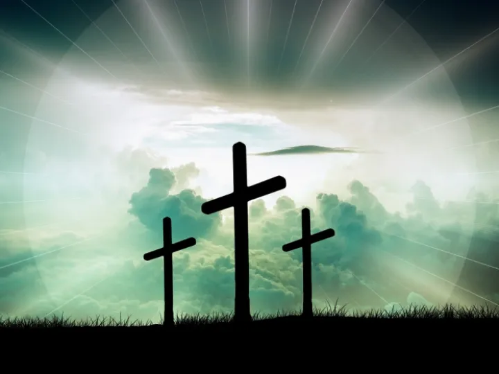 Crosses, clouds, faith