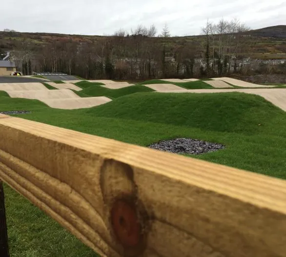 Landscaping work BMX track