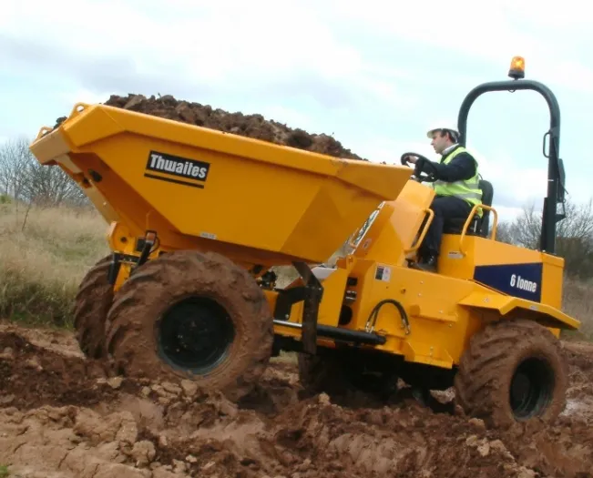 Six tonne dumper for hire