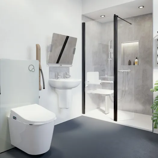 AKW's adjustable height bidet