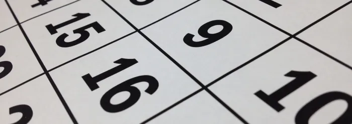 Calendar, date, time