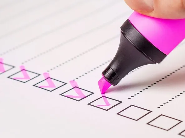 Checklist, check, list