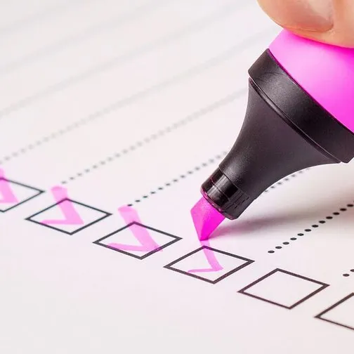 Checklist, check, list