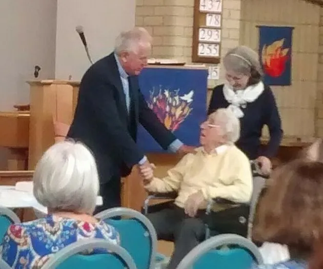 Frank and Rev. Nick Holt