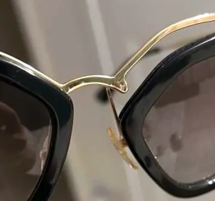 Broken spectacle frames