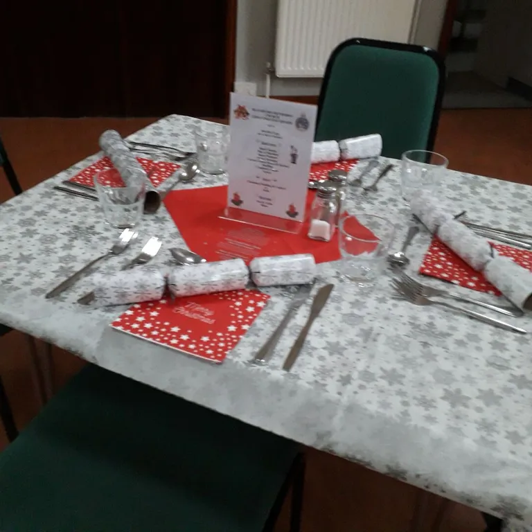 Christmas Day Table