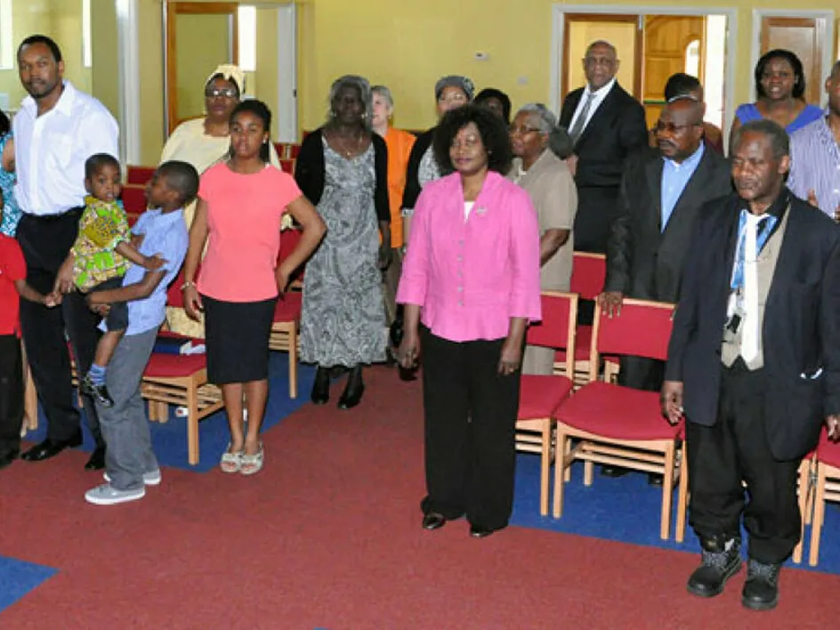 Another view of our church family