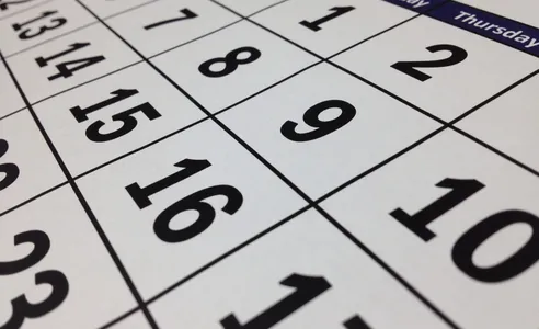Calendar, date, time