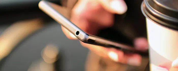 Person Holding Smartphone
