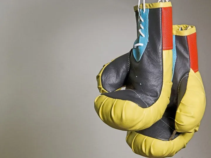 Boxing, boxing gloves, sports