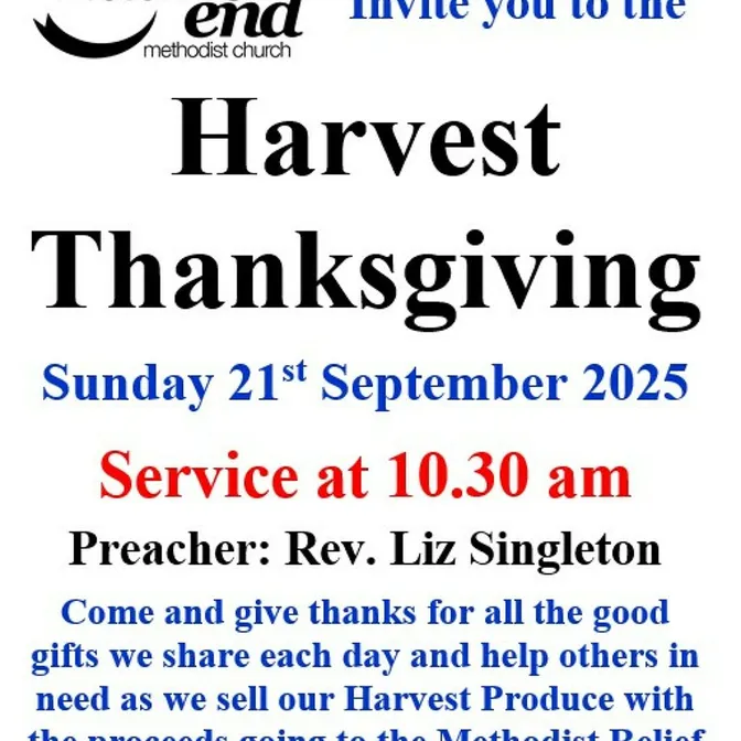 Harvest Thanksgiving 2025