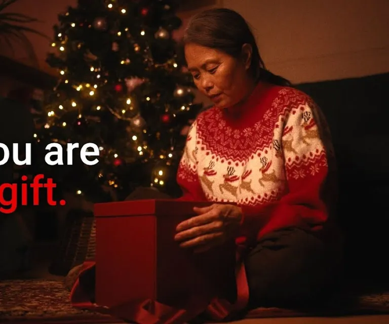 You are a gift. Made with love.