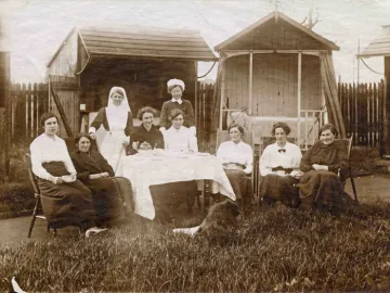 York Fever Hospital In 1910s