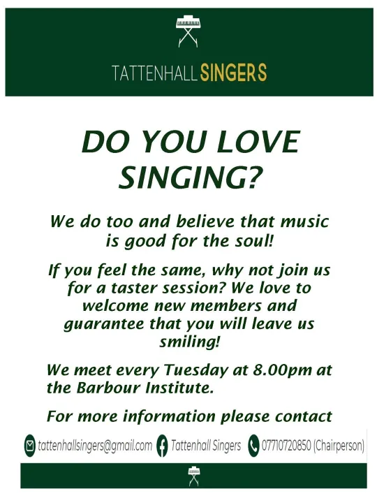 Singers Poster Jan 2026