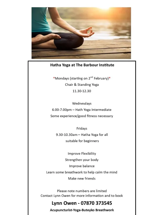 Lynn Owen Classes Jan 2026